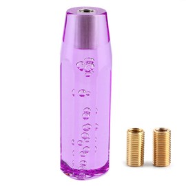 15cm/5.9in Crystal Car Shift Knob Gear Stick Lever Universal for Manual Transmission VehiclesPurple