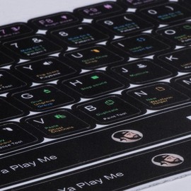Keyboard Shortcut Stickers for FL Studio, Ableton Logic Pro, and Pro Tools - Style: FL Studio Windows