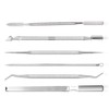 Set of 6 Pedicure Tools, Stainless Steel Ingrown Toenail Removal