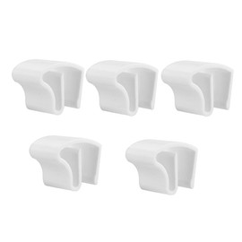 Jalou-klick – Plastic Clamp Support for Aluminium Venetian Blinds Colour: White – Aluminium Venetian Blinds – Aluminium Blinds – Pack of 5