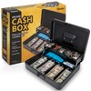 Darice Cash Box - Extra Large Money Safe for Cash-