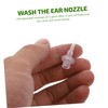 Beavorty 100pcs Disposable Ear Washer Tips Replacement Tubes for Ear