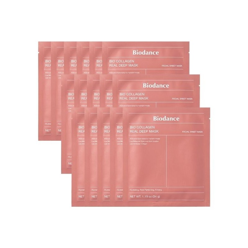 Biodance Bio Collagen Real Deep Mask Pack 16 sheets /