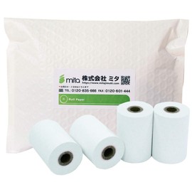 mita Vega3000 Series (V3C Touch / V3C Lite / V3M Touch / V3M Lite) Compatible with General Purpose Heat Sensitive Roll Paper (5 Rolls) Hit Co., Ltd