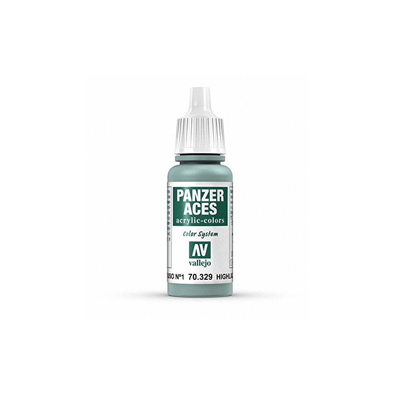Vallejo Panzer Aces 17ml Arylic Paint - Highlight Russian Tank