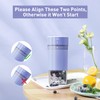 MIO Portable Blender for Smoothies, 10 oz Mini Personal USB-C Rechargeable