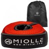 MiolleGear Tow Strap 2”x20’- 20990 lbs MBS (Lab Tested) Recovery