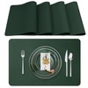 Lumaca Washable Placemats, Set of 4 Placemats, Washable, Place Mats,