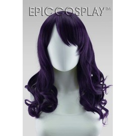 Epic Cosplay Shadow Hestia Purple Curly Wig 22 Inches (08SHU)