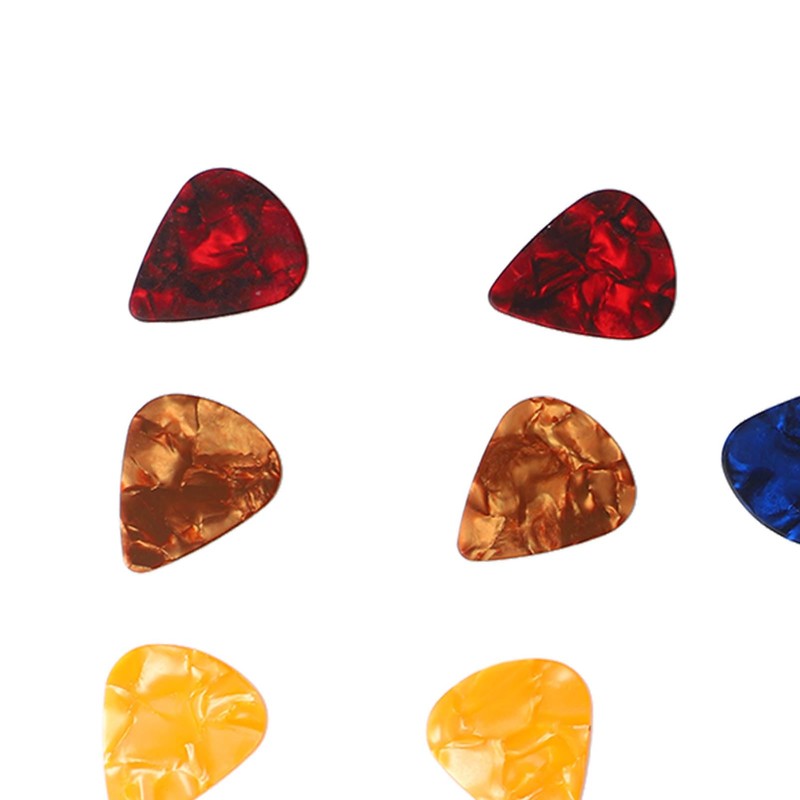 10 Uds Plumillas para Guitarra,Puntas de Guitarra de Geluloide