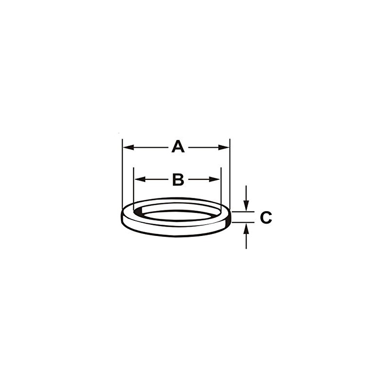 CORNAT TEC380344 HD-Gasket for Waste Coupling 9x15x2