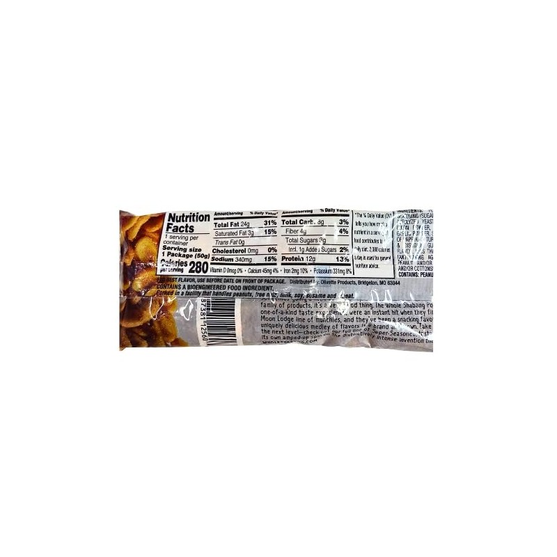 The Whole Shabang Original Flavor Peanuts, 12 Pack, 1.75 oz