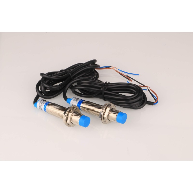 Kiligen 2pcs Metal Induction Switch, DC 6-36V, 4mm Approach Sensor