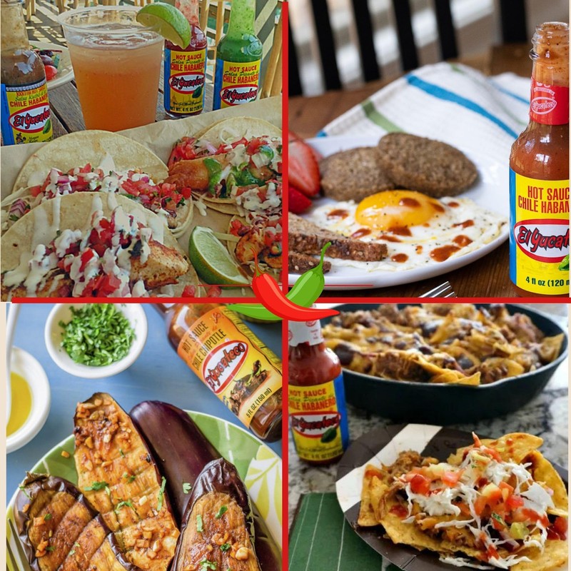 El Yucateco Hot Sauce Variety Pack - 6 Flavor