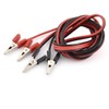 uxcell a16032800ux0289 Double End Alligator Clip Clamp Battery Test Jumper