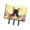 Caroline's Treasures BB6009TH68 Easter Eggs French Bulldog Brindle Leash or Key Holder, Triple, Multicolor