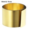 TA-VIGOR 1Pcs Brass Sheet Roll, 1000mm x 50mm x 0.1mm