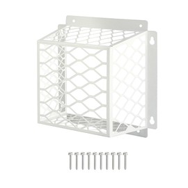 AIXXCUVQ Bird Proof Dryer Vent Cover For Effective Animal Invasion Air Vent Bird Proof Cover For Dryer Stainless Steel, white