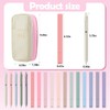 18 Pcs Aesthetic School Supplies Include Big Capacity Pen Case