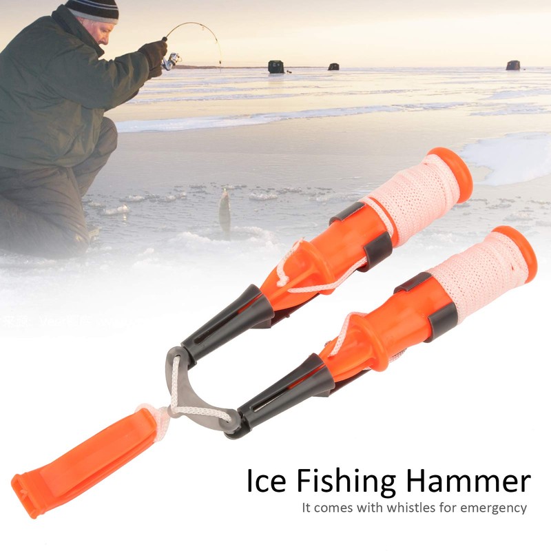 Fishing Safety Picks, 2pcs Portable Fishing Ice Safety Picks Dual