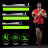 NICKLIN Reflective Strips Adjustable,7Pcs High Visibility Reflective Gear Set,Reflector Belts