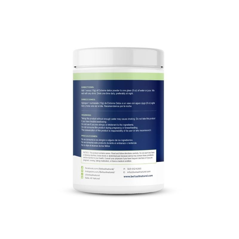 Bella All Natural - Colon Cleanse - 400grams:_Plain Flavor/ Unflavored