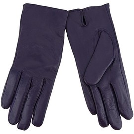 Women's Leather Gloves High-quality Soft Sheepskin in Purple – Size 7.5 (L)