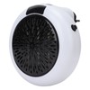 Space Heater Mini White with Remote Control Wall Mounted Air