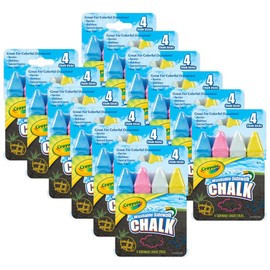Crayola Sidewalk Chalk 4/Pkg, Multi
