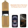 Tactical Molle EDC Phone Pouch Universal Dual Mobile Phone Holster
