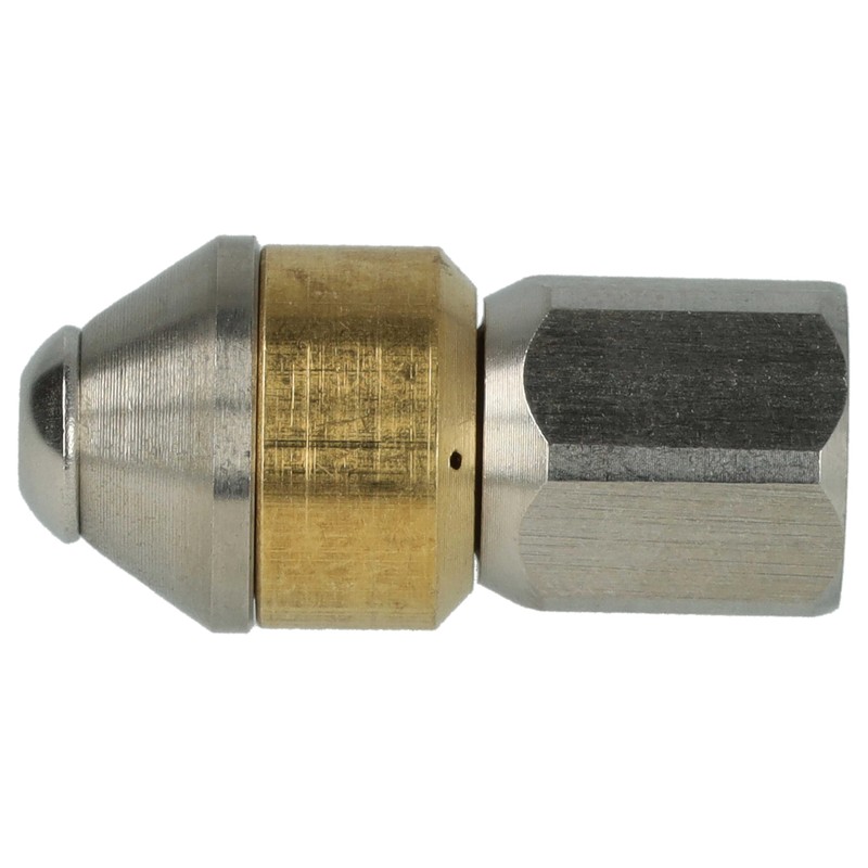 vhbw Pipe Cleaning Nozzle Replacement for Kränzle KNR055 for Pressure