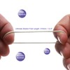 sourcing map 100 Pack Rubber Band Stretchable Rubber Elastic Band