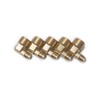 LTWFITTING Brass Flare 3/8" OD x 3/4" Male NPT 90