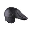 Xinqiao Cabby Classic Hat Genuine Leather Vintage Newsboy Ivy Driving