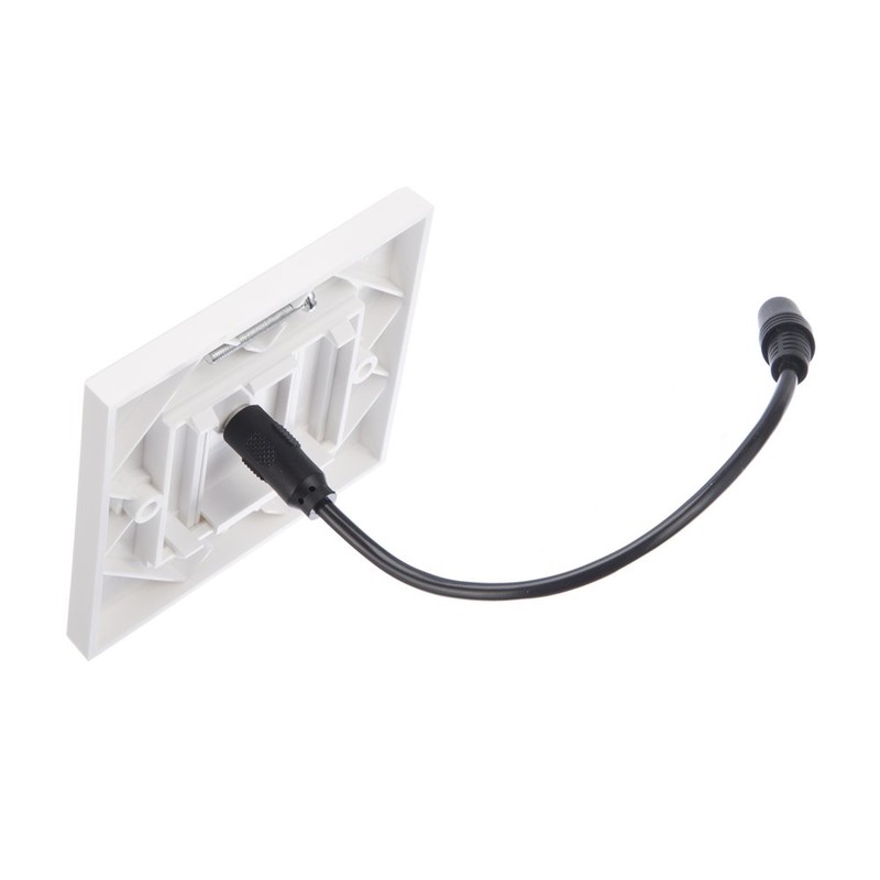 Computer Spares 3.5mm Jack Modular Faceplate/Wall Outlet (1 x 3.5mm