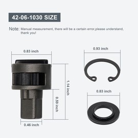 Thaekuns 42-06-1030 3/8" M12 Ratchet Head Anvil Service Kit for 2457-20,2457-21