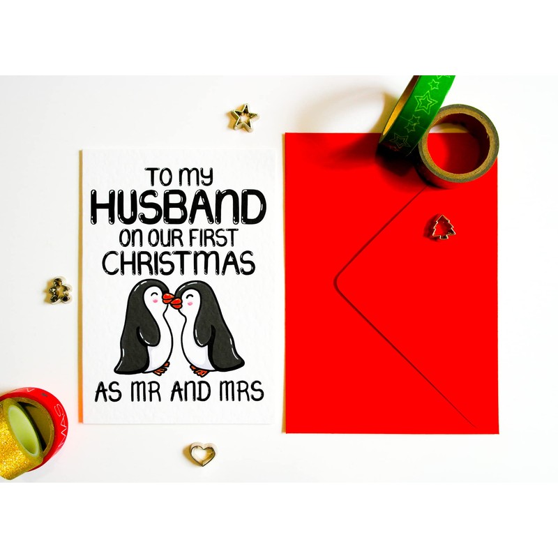 To My Husband On Our First Christmas As Mr And