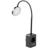 Lunartec Plug Lamp: Dimmable CCT LED Plug Light with Socket,