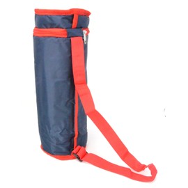 1.5-2 Litre Blue Bottle Cooler Bag with Strap 12 x 34 cm 3 Layer System 2L 4L