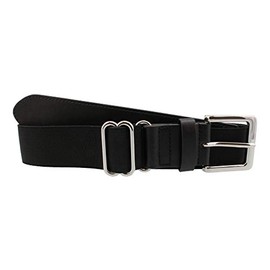 MadSportsStuff Performance Baseball Softball Belt (Adult, Black) - Black,Adult
