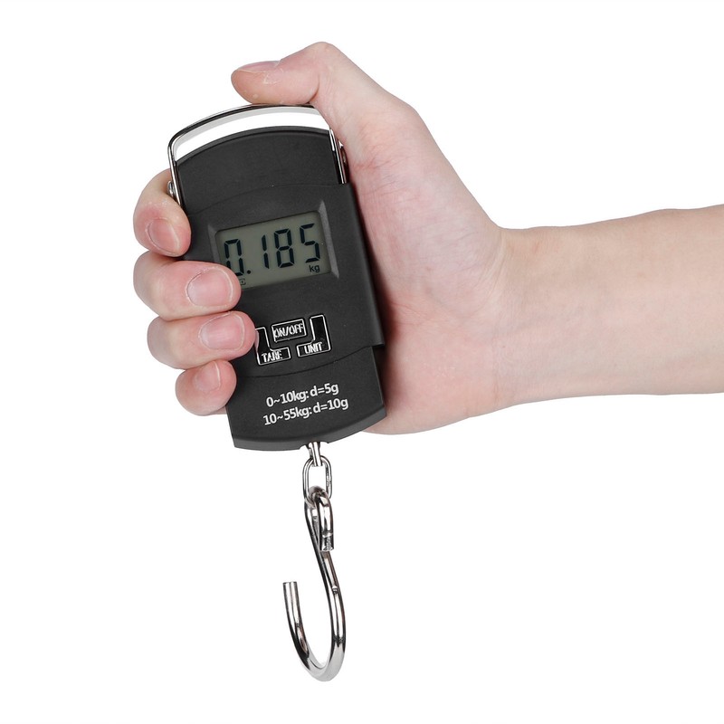 Portable Scale 50KG Electronic LCD Display Scale for Luggage Postal