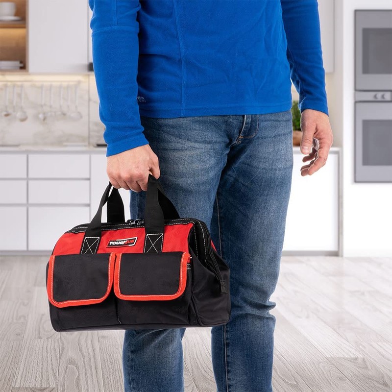 ToughHub 12 inch Tool Bag With 1680D Fabric– Heavy Duty