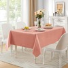 Counfeisly 1 Pack Square Tablecloth Stain Resistant Wrinkle Free Silkly