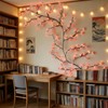 Garayma 5.3FT Cherry Blossom Lights,72LED Cherry Blossom Wall Decor
