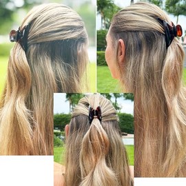 Camila Paris MP3 French Hair Clips for Women, Girls Hair Claw Jaw. Fashion Durable and Styling Hair Accessories for Women, No Spring Grip Link System,
