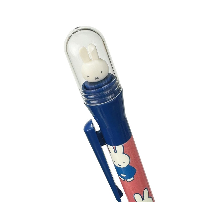 Square Miffy Permanent Ballpoint Pen 0.7 Kururin Ballpoint Pen Blue