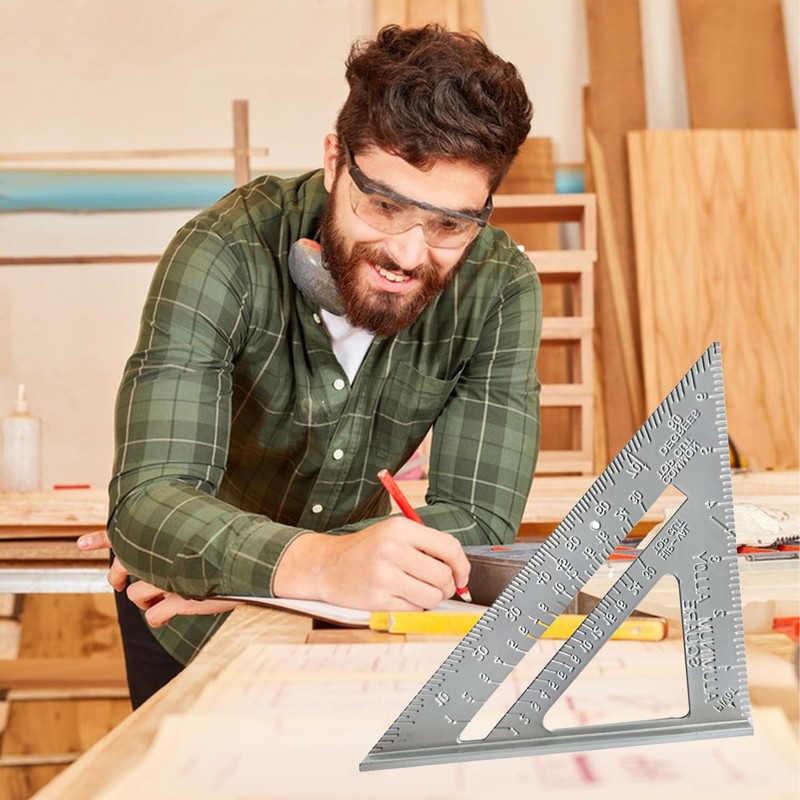 Set Square Carpentry, Window Angle Measurement Tool Roofing Set Square