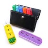 Pill Wallet Box, 7 Days Pill Organiser Box, Portable Travel