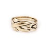 Windalf ZANO 10 mm Puzzle Ring 4-Piece Friendship Ring Bohemia