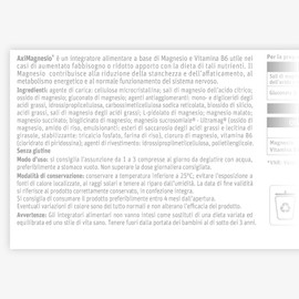 Pegaso Aximagnesio Integratore Alimentare di Magnesio, 100 Compresse, 134 g